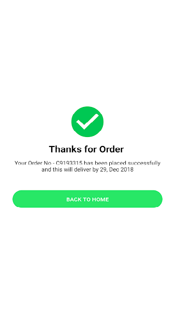 Organic basket-Thanks